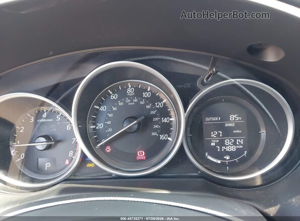 JM3KE4BY4G0774063 2016 MAZDA CX-5 Серый Вид задних сидений
