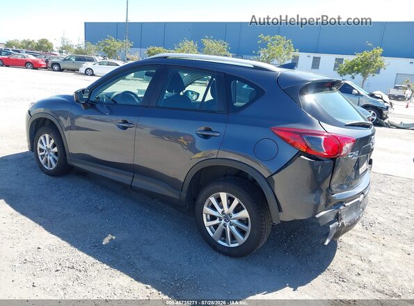 JM3KE4BY4G0774063 2016 MAZDA CX-5 Серый Задняя левая четверть