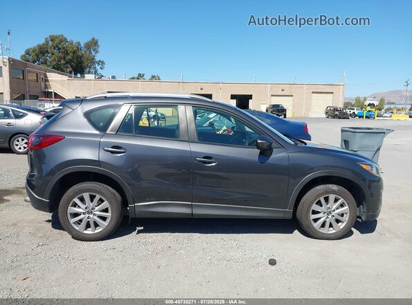 JM3KE4BY4G0774063 2016 MAZDA CX-5 Серый Вид задней части салона