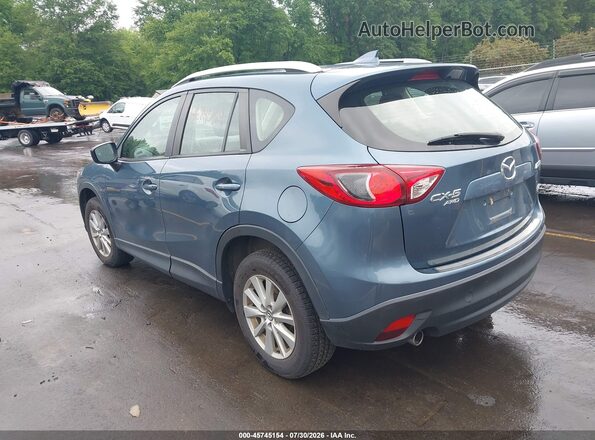 JM3KE4BY5G0769227 2016 MAZDA CX-5 Light Blue Trasero izquierdo