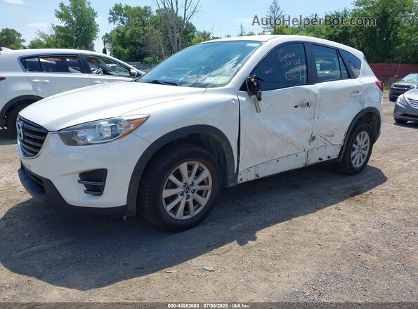 JM3KE4BY6G0891143 2016 MAZDA CX-5 White Front left