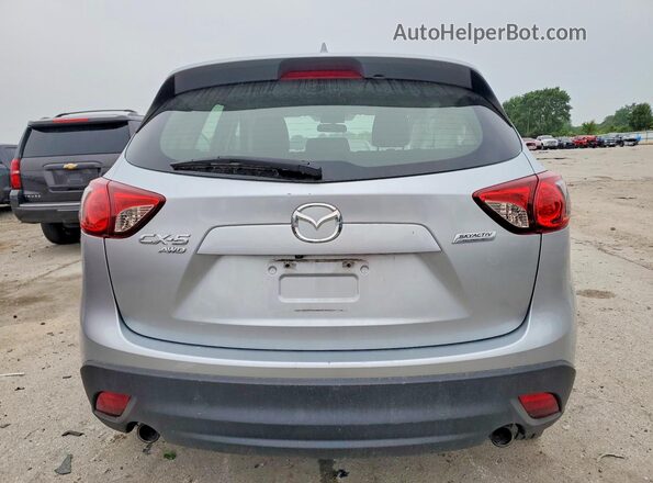 JM3KE4BY7G0658100 2016 MAZDA CX-5 Серебряный Вид сзади
