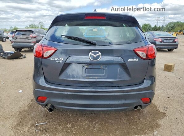 JM3KE4BY7G0771223 2016 MAZDA CX-5 Gray Rear view