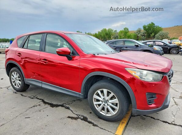 JM3KE4BY7G0785297 2016 MAZDA CX-5 Red Front right
