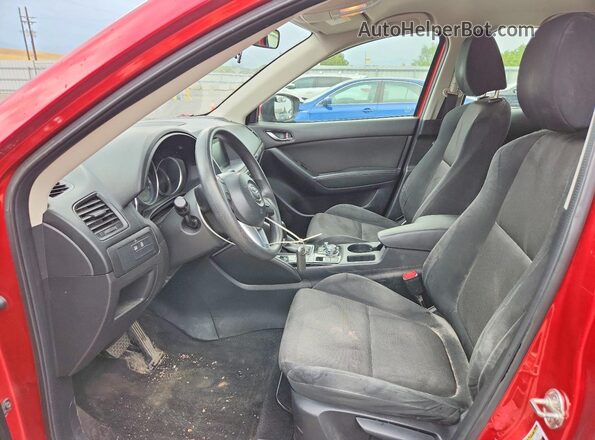 JM3KE4BY7G0785297 2016 MAZDA CX-5 Red Front interior view