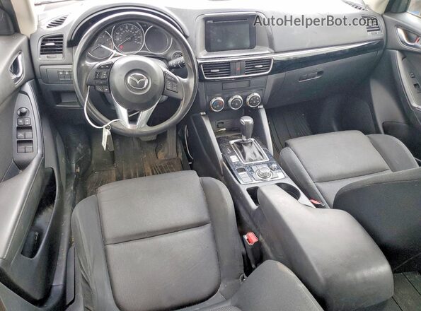 JM3KE4BY9G0770705 2016 MAZDA CX-5 Gray Widok deski rozdzielczej