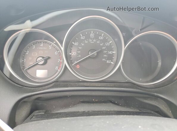 JM3KE4BY9G0770705 2016 MAZDA CX-5 Gray Widok zestawu wskaźników