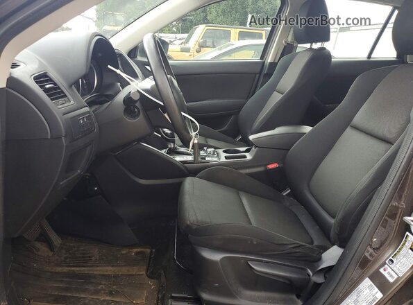 JM3KE4BY9G0770705 2016 MAZDA CX-5 Gray Widok wnętrza z przodu
