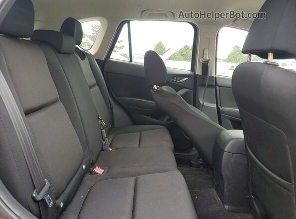JM3KE4BY9G0770705 2016 MAZDA CX-5 Gray Widok wnętrza z tyłu
