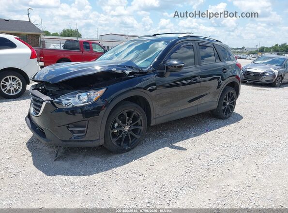 JM3KE4BY9G0899737 2016 MAZDA CX-5 Black Front left