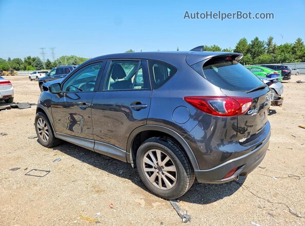 JM3KE4BYXG0622336 2016 MAZDA CX-5 Gray უკანა მარცხენა