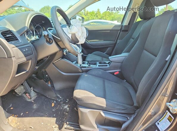 JM3KE4BYXG0622336 2016 MAZDA CX-5 Gray წინა სალონის ხედი