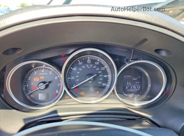 JM3KE4BYXG0622336 2016 MAZDA CX-5 Gray ხელსაწყოთა პანელის ხედი