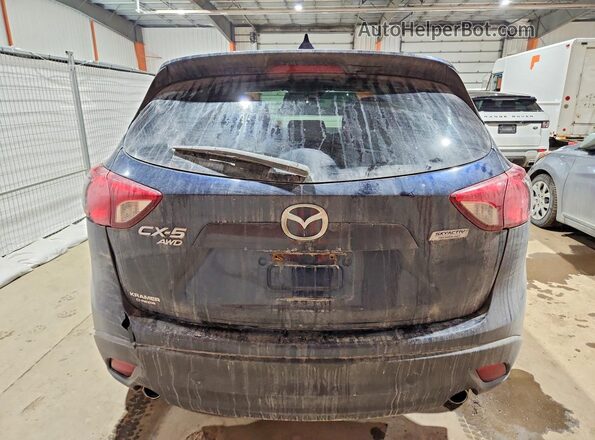 JM3KE4CY1G0905111 2016 MAZDA CX-5 Blue Rear view