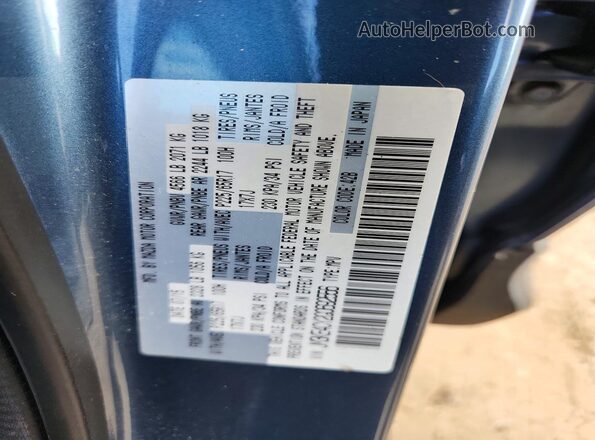 JM3KE4CY2G0692556 2016 MAZDA CX-5 Blue Вид наклейки з VIN-кодом