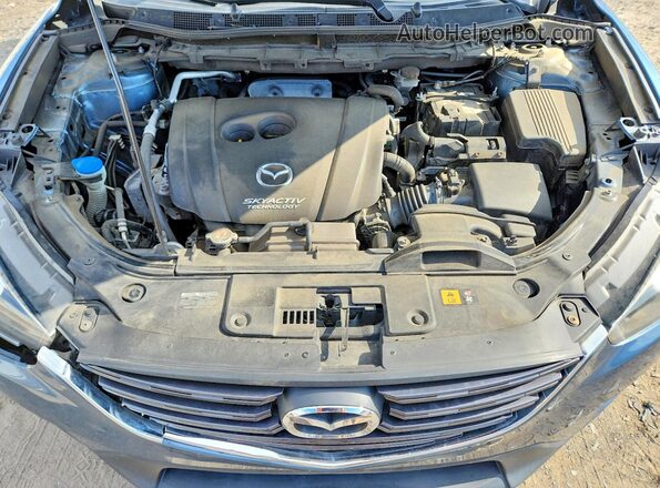 JM3KE4CY2G0692556 2016 MAZDA CX-5 Blue Вид підкапотного простору