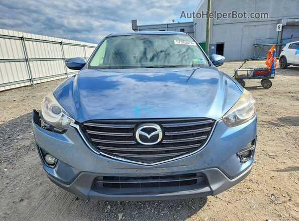 JM3KE4CY2G0692556 2016 MAZDA CX-5 Blue Вид спереду