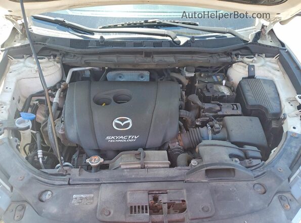 JM3KE4CY2G0728293 2016 MAZDA CX-5 White Engine compartment view