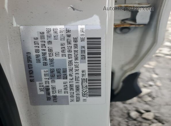 JM3KE4CY2G0773086 2016 MAZDA CX-5 White VIN კოდის სტიკერის ხედი