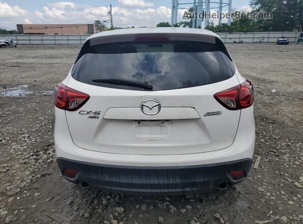 JM3KE4CY2G0773086 2016 MAZDA CX-5 White უკანა ხედი