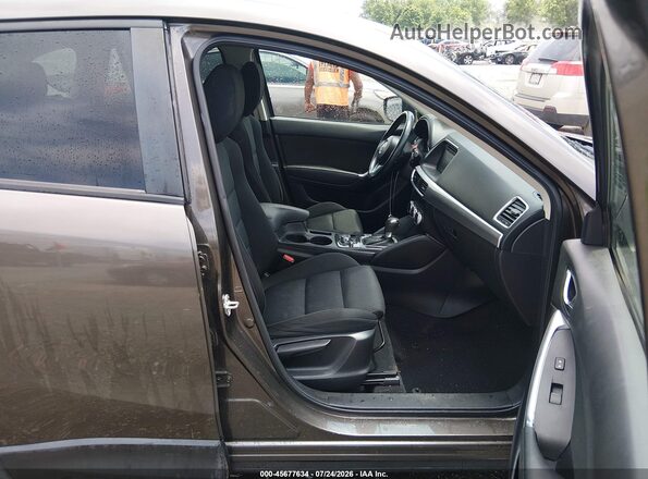 JM3KE4CY2G0785691 2016 MAZDA CX-5 Brown Widok wnętrza z przodu