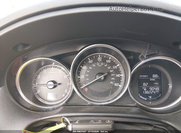 JM3KE4CY2G0788039 2016 MAZDA CX-5 Blue Widok tylnych siedzeń