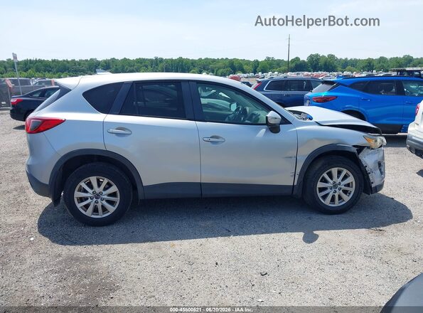JM3KE4CY2G0805440 2016 MAZDA CX-5 Silver Widok wnętrza z tyłu