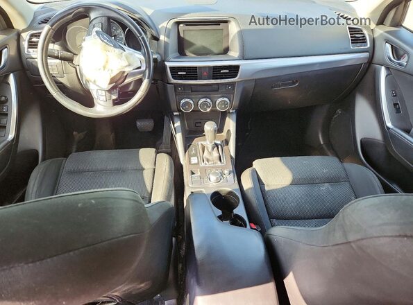 JM3KE4CY2G0842018 2016 MAZDA CX-5 Gray Առջևի վահանակի տեսք