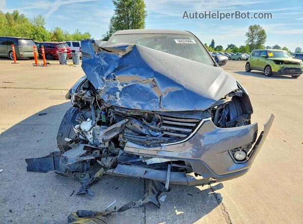 JM3KE4CY2G0842018 2016 MAZDA CX-5 Gray Դիմացի տեսք