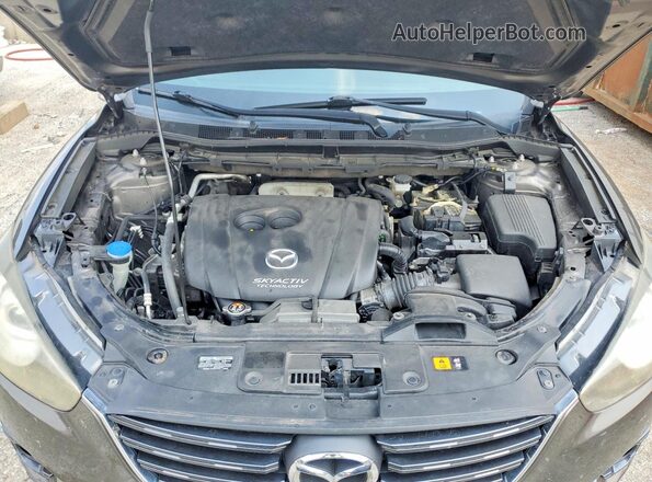 JM3KE4CY3G0824322 2016 MAZDA CX-5 Gray Vista del compartimento del motor
