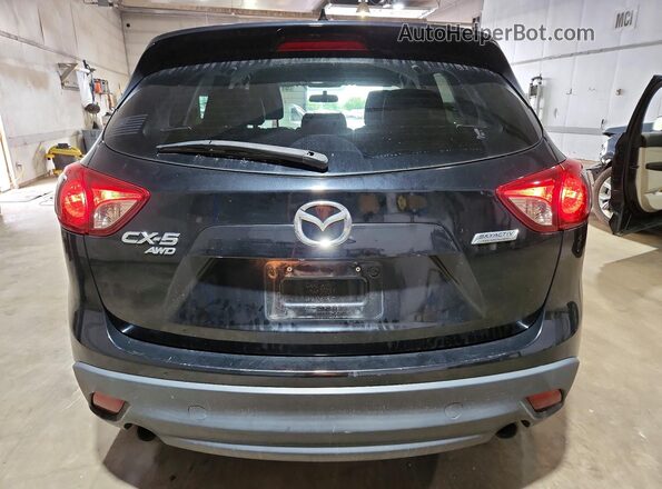 JM3KE4CY4G0604980 2016 MAZDA CX-5 Black Widok z tyłu