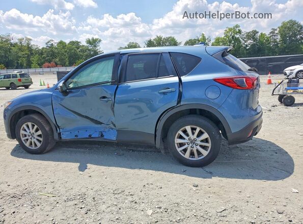 JM3KE4CY4G0763644 2016 MAZDA CX-5 Синий Задняя левая четверть