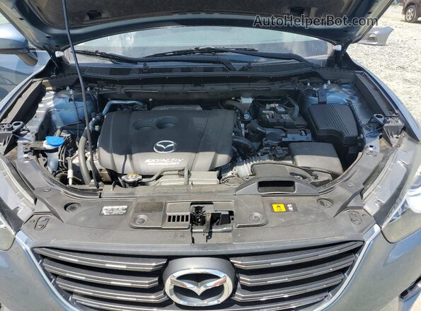 JM3KE4CY4G0763644 2016 MAZDA CX-5 Синий Вид подкапотного пространства