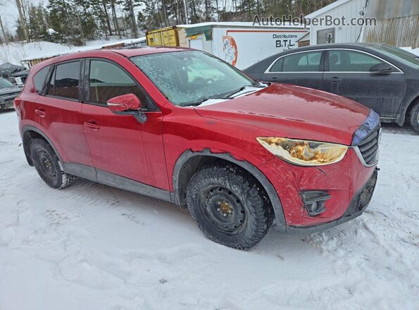 JM3KE4CY5G0640581 2016 MAZDA CX-5 Red წინა მარჯვენა