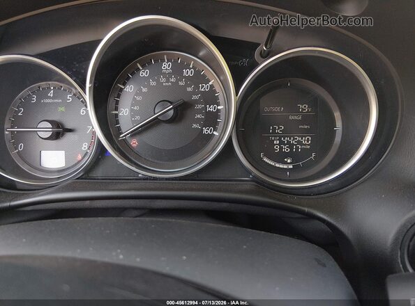 JM3KE4CY7G0747597 2016 MAZDA CX-5 Белый Вид задних сидений