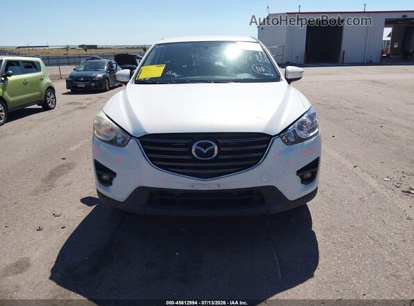 JM3KE4CY7G0747597 2016 MAZDA CX-5 Белый Вид щитка приборов