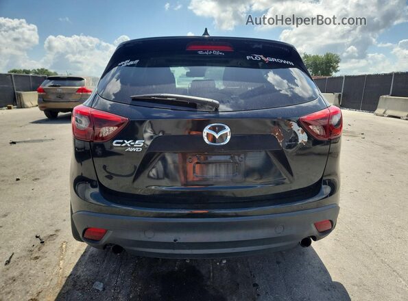JM3KE4CY7G0762391 2016 MAZDA CX-5 Black Vista trasera