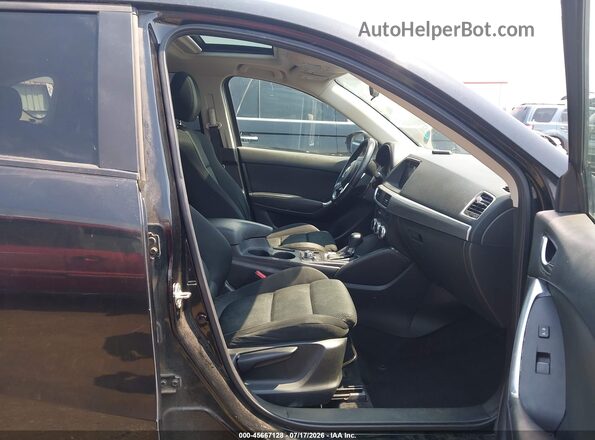 JM3KE4CY7G0885219 2016 MAZDA CX-5 Black Вид салону спереду