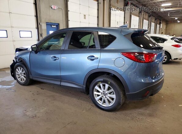 JM3KE4CY8G0805524 2016 MAZDA CX-5 Blue Trasero izquierdo