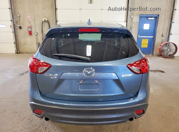 JM3KE4CY8G0805524 2016 MAZDA CX-5 Blue Vista trasera