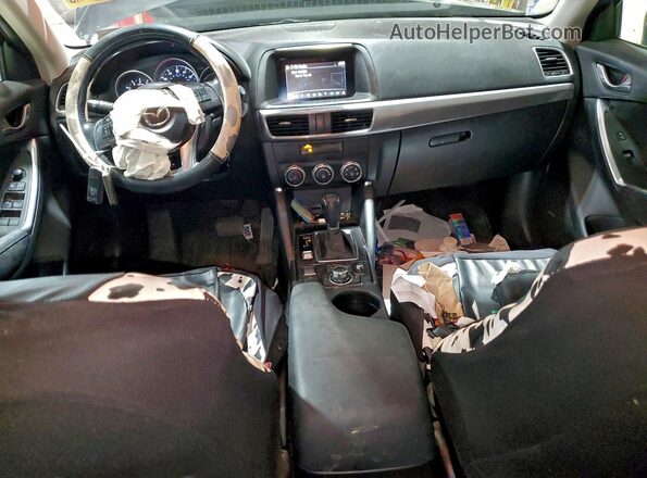 JM3KE4CYXG0600061 2016 MAZDA CX-5 Gray Առջևի վահանակի տեսք