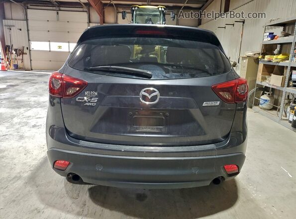 JM3KE4CYXG0600061 2016 MAZDA CX-5 Gray Հետևի տեսք