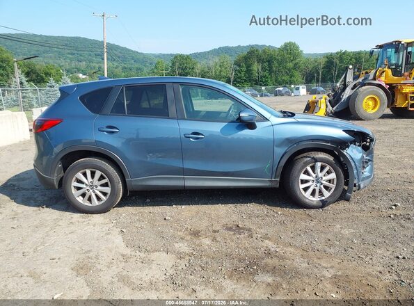 JM3KE4CYXG0626255 2016 MAZDA CX-5 Dark Blue Вид задней части салона