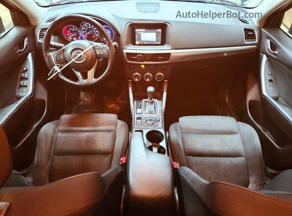JM3KE4CYXG0797247 2016 MAZDA CX-5 Gray Dashboard view