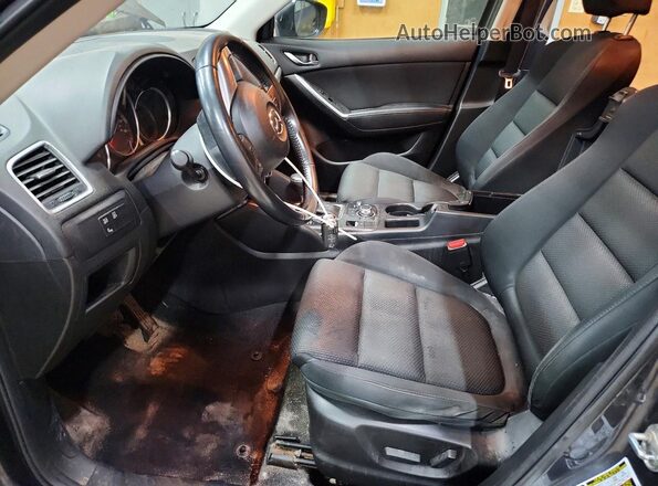 JM3KE4CYXG0797247 2016 MAZDA CX-5 Gray Front interior view