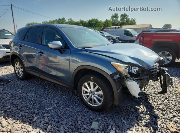 JM3KE4CYXG0827430 2016 MAZDA CX-5 Blue Front right