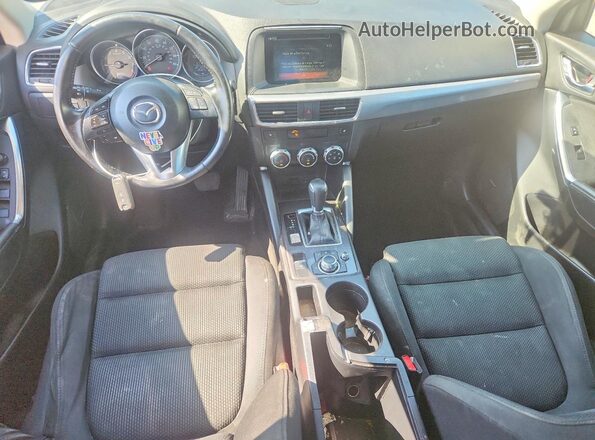 JM3KE4CYXG0827430 2016 MAZDA CX-5 Blue Dashboard view