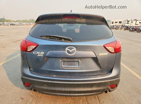 JM3KE4CYXG0829355 2016 MAZDA CX-5 Gray Rear view