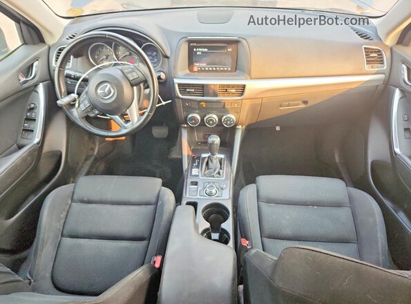 JM3KE4CYXG0829355 2016 MAZDA CX-5 Gray Dashboard view