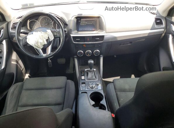 JM3KE4CYXG0829940 2016 MAZDA CX-5 Black Вид панелі приладів
